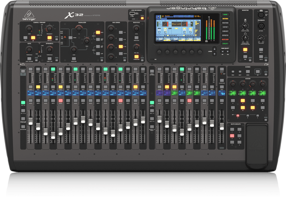 Behringer X32 digital mixer